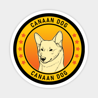 Canaan Dog Portrait Magnet